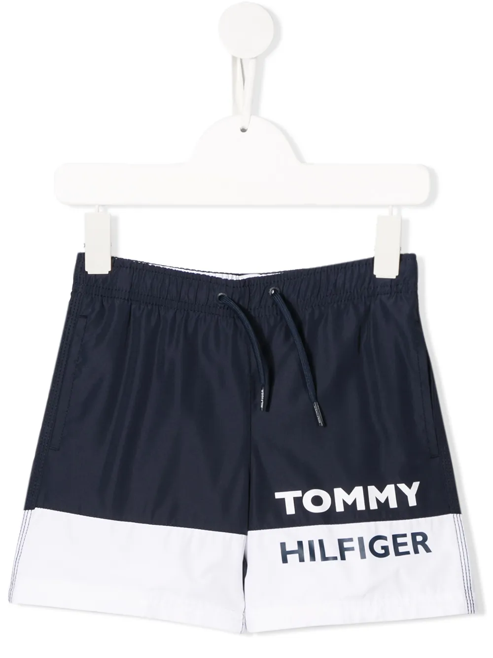 фото Tommy hilfiger junior плавки-шорты в стиле колор-блок с логотипом