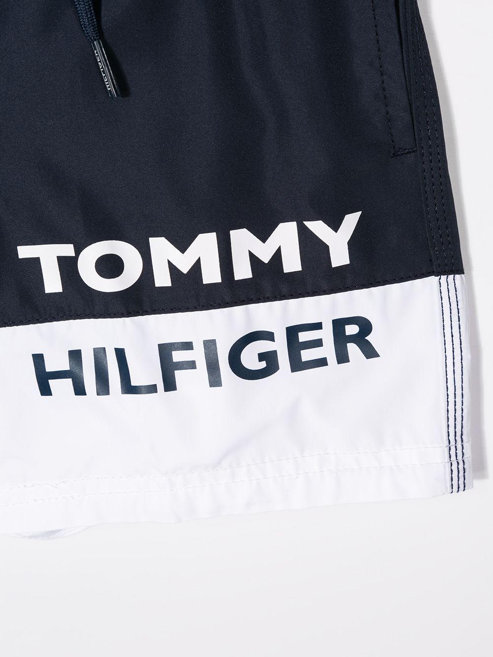 фото Tommy hilfiger junior плавки-шорты в стиле колор-блок с логотипом