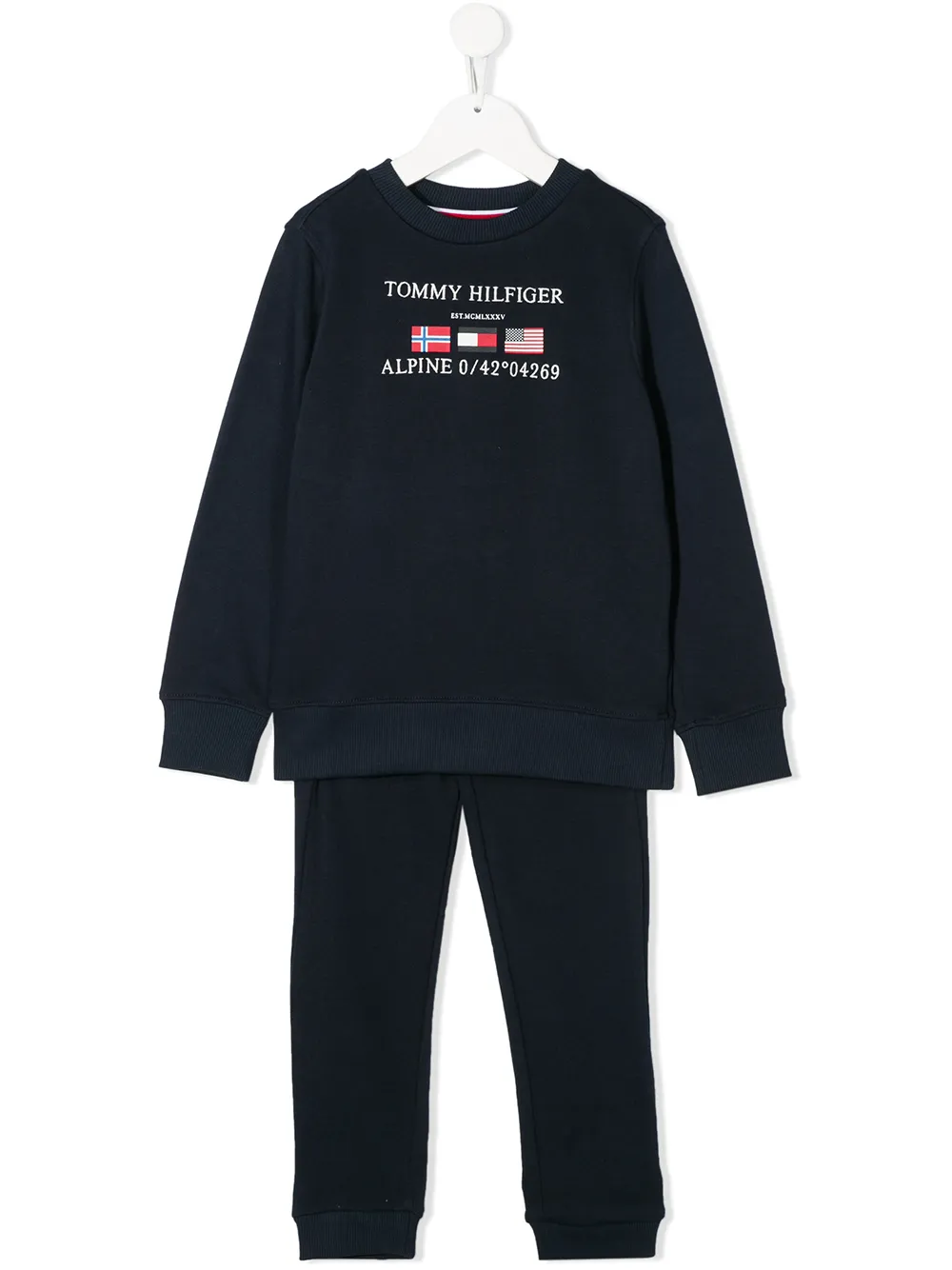 фото Tommy hilfiger junior спортивный костюм с логотипом