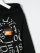 Nike Kids slogan print zip-up hoodie
