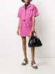 Image 2 of Miu Miu leather and bamboo tote