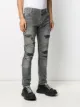 Balmain ripped biker jeans