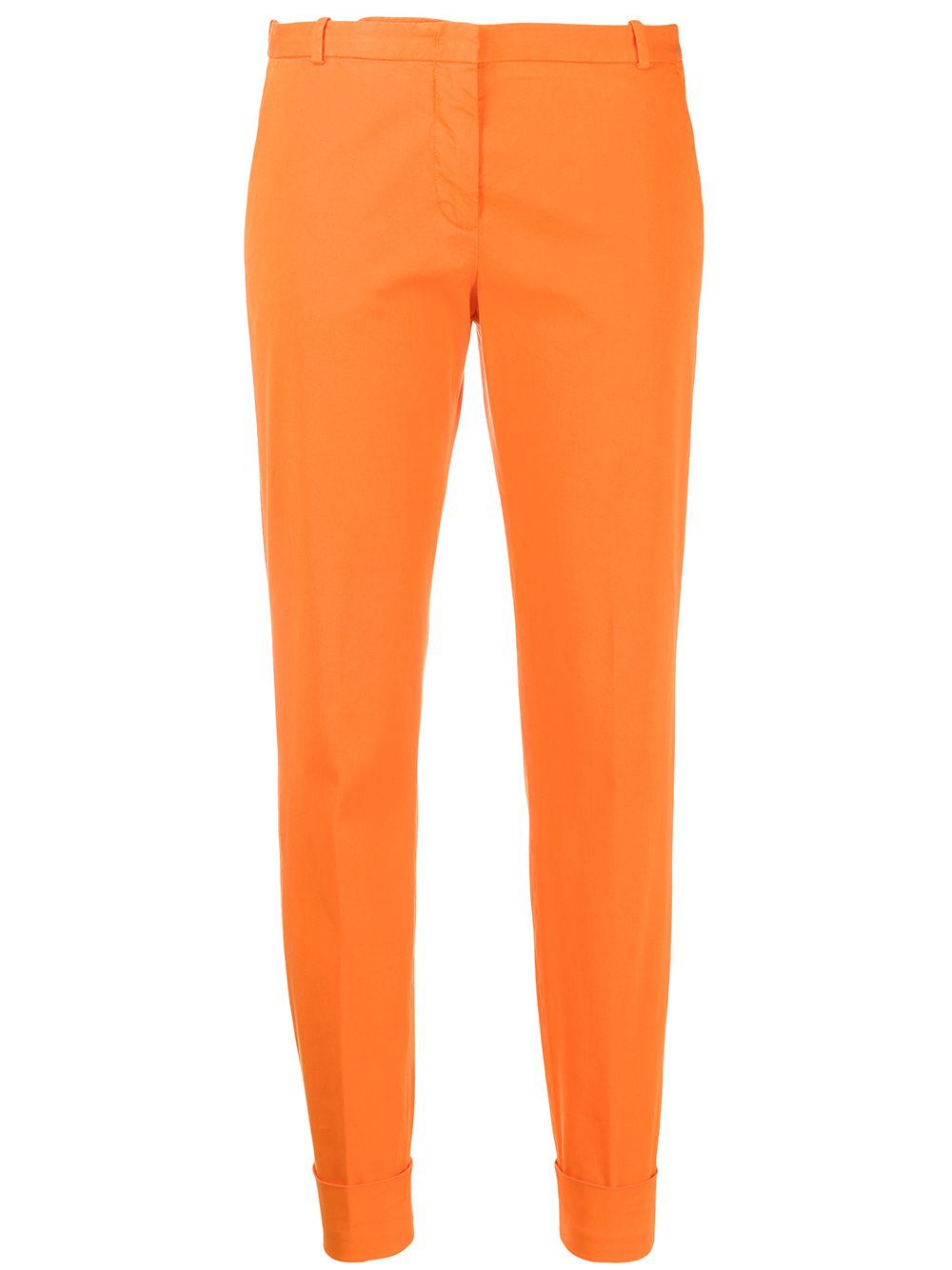 Fabiana Filippi Tailored Slim-fit Trousers In Orange