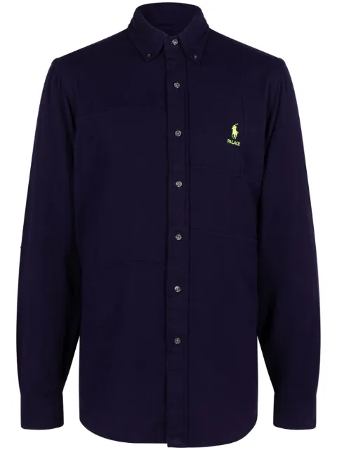 Palace x Ralph Lauren B.D. Pieced flannel shirt