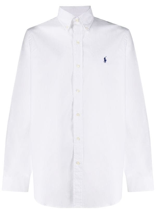 Polo Ralph Lauren white poplin shirt 