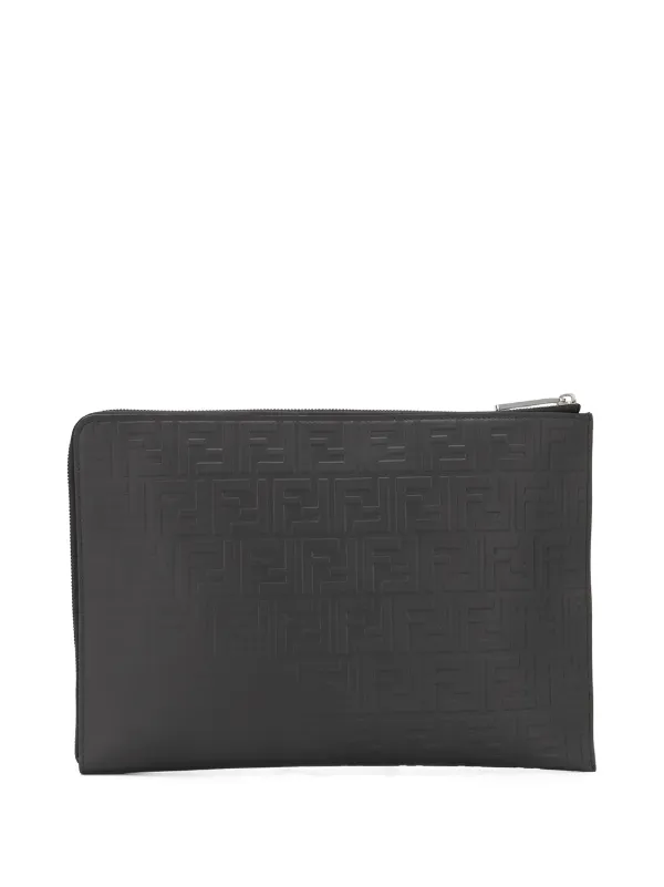 fendi black pouch