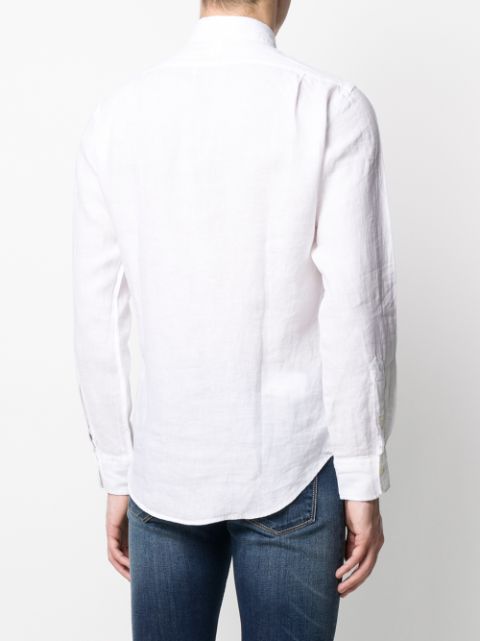 Shop white Polo Ralph Lauren shirt with Express Delivery - Farfetch