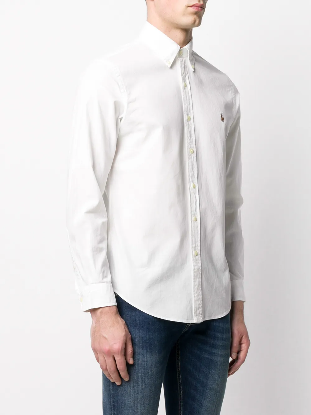 фото Polo ralph lauren поплиновая рубашка