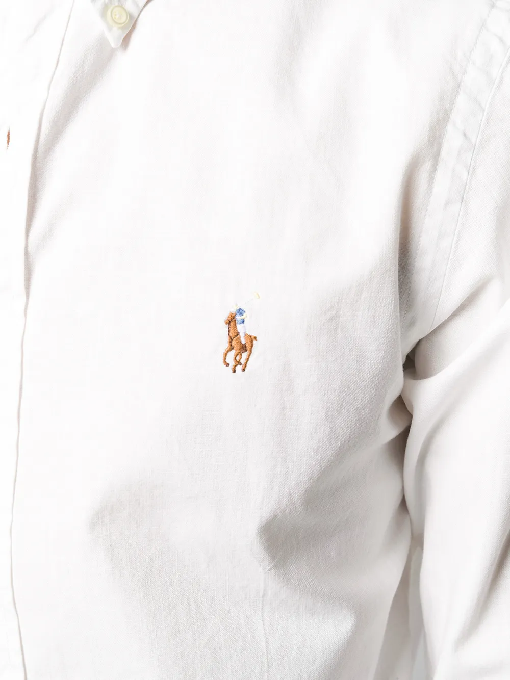 фото Polo ralph lauren поплиновая рубашка