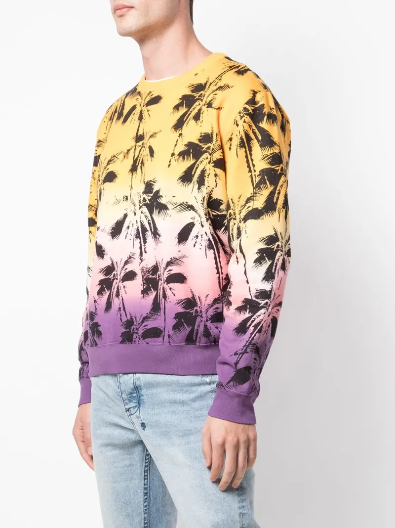 Saint Laurent palm trees print 