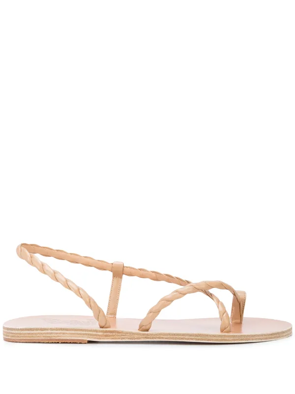 woven strap sandals