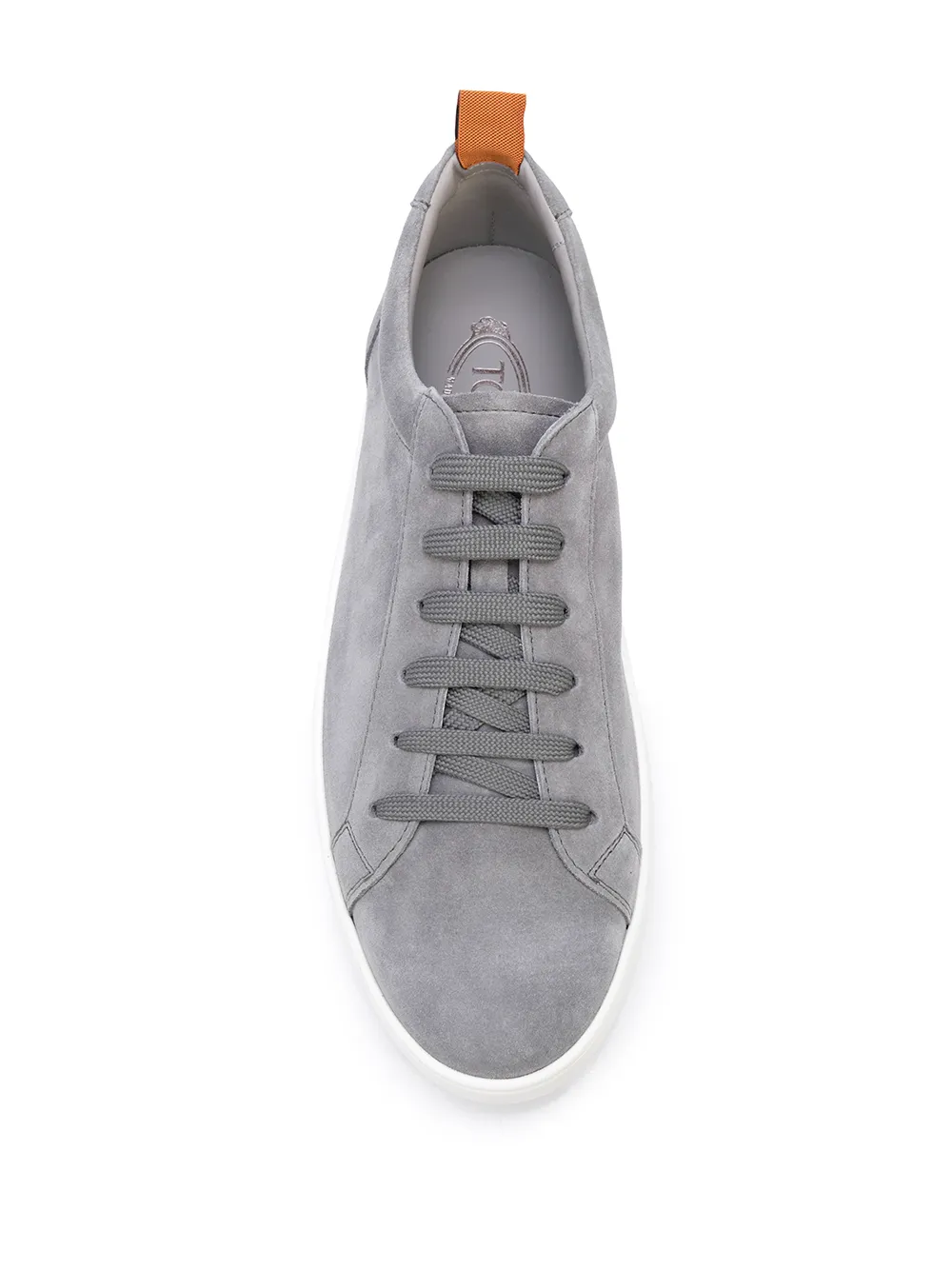 Tod's pebble-heel low-top trainers Grey