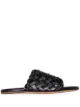 Image 1 of Bottega Veneta Intrecciato woven-strap slides