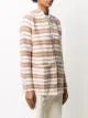 Allude Offener Cardigan mit Streifen