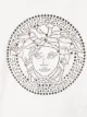 Young Versace تيشيرت مرصع بشعار الماركة ورأس ميدوسا