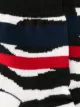 Sacai zebra print socks