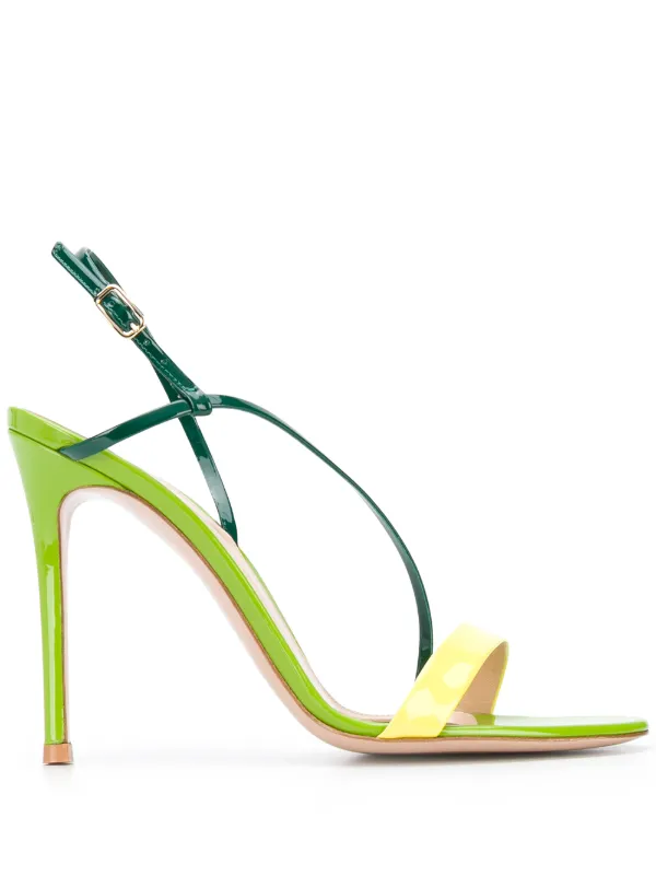 gianvito rossi green sandals