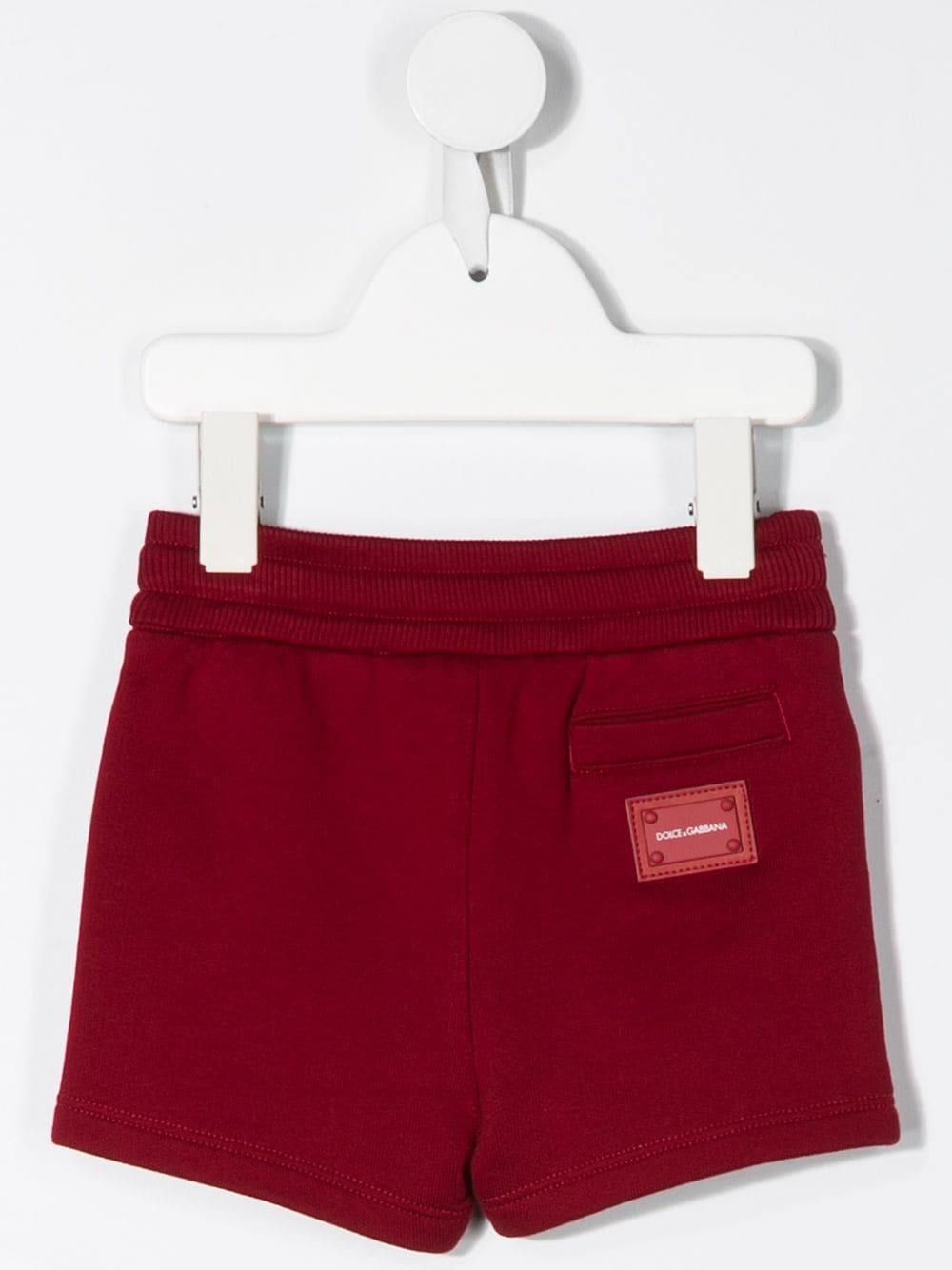 Dolce & Gabbana Kids Shorts met trekkoordtaille - Rood