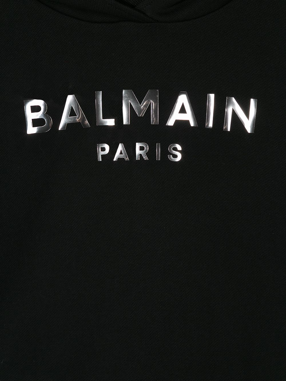 фото Balmain kids худи с длинными рукавами и логотипом