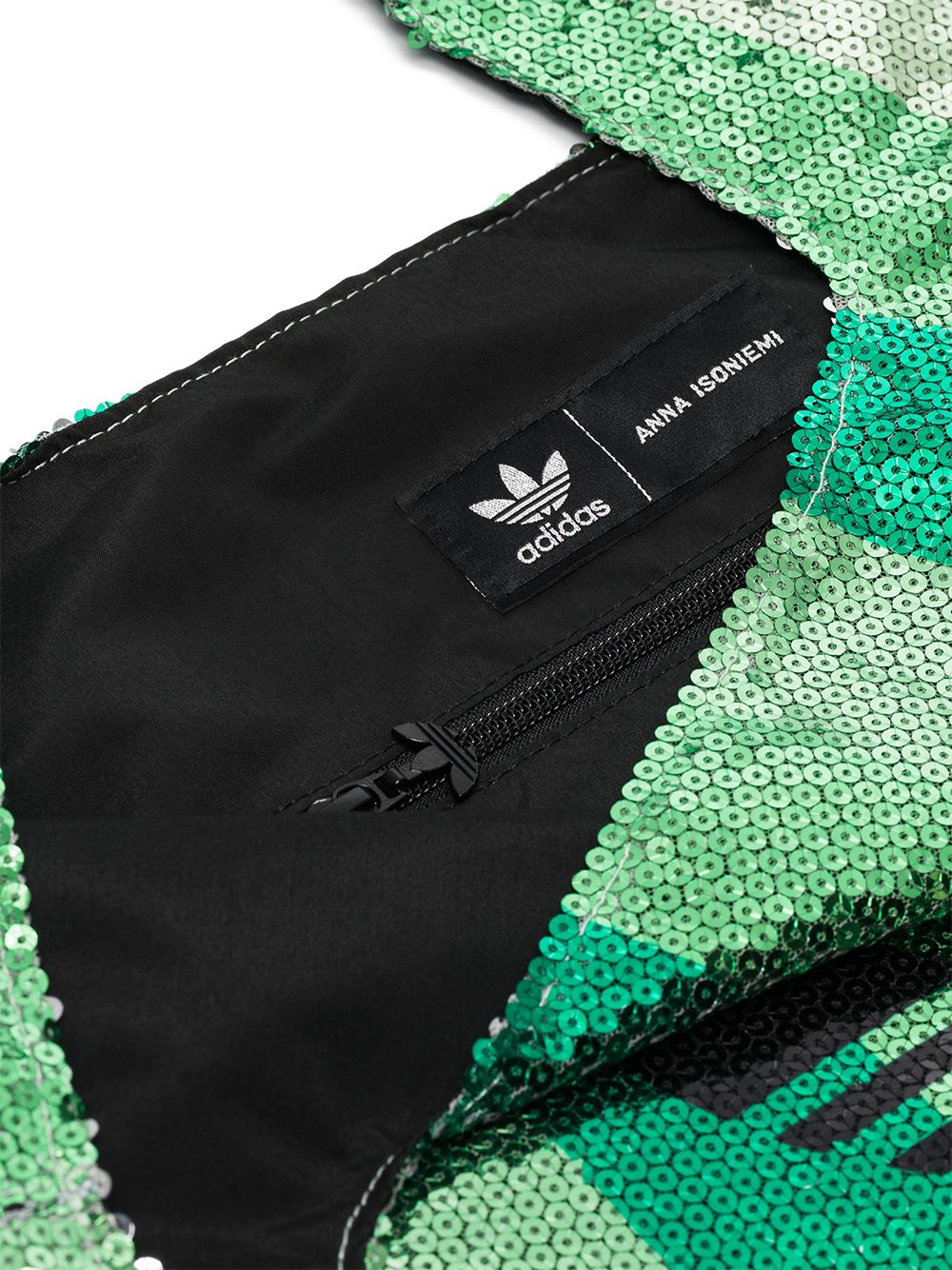 фото Adidas сумка-тоут с пайетками из коллаборации с anna isoniemi
