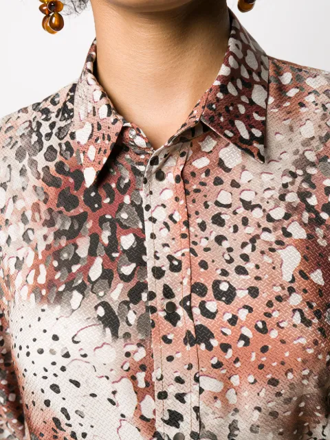 ROSEANNA ATELIER ANIMAL PRINT SHIRT
