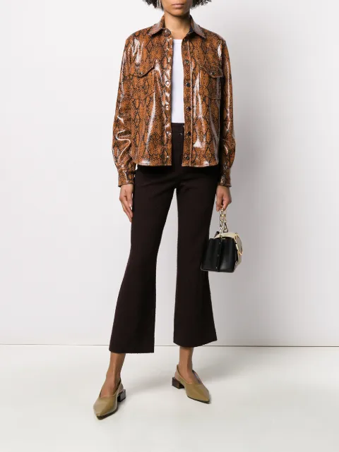 ROSEANNA ASTON GANG DISTRESSED EFFECT TROUSERS