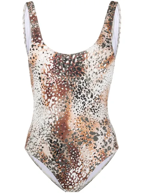 ROSEANNA ATELIER PAMELA ANIMAL PRINT SWIMSUIT