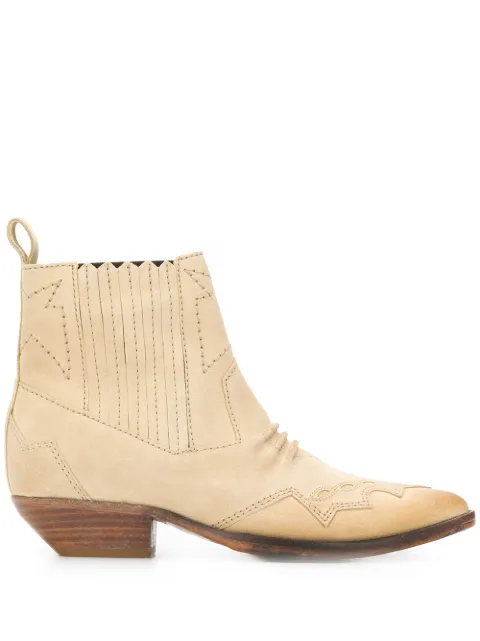 ROSEANNA 40MM CUT OUT DETAIL ANKLE BOOTS