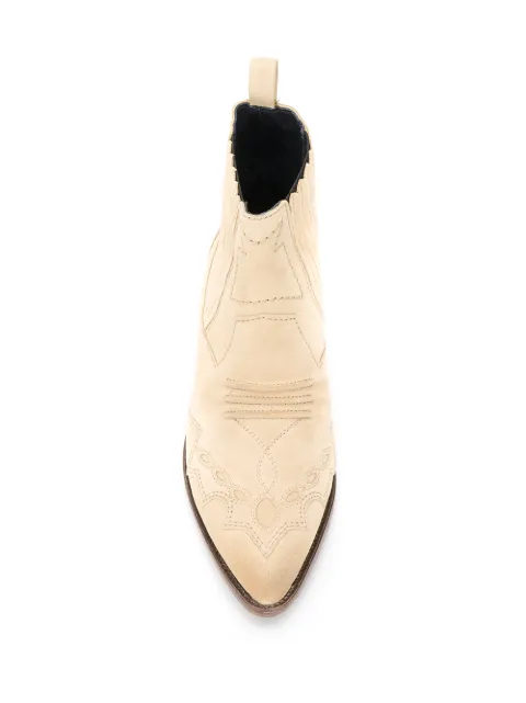 ROSEANNA 40MM CUT OUT DETAIL ANKLE BOOTS