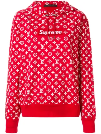 Louis Vuitton Pre-Owned x Supreme プレオウンド パーカー - Farfetch Louis Vuitton Pre-Owned x Supreme プレオウンド パーカー - Farfetch