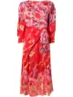 Image 1 of Peter Pilotto floral midi flared dress
