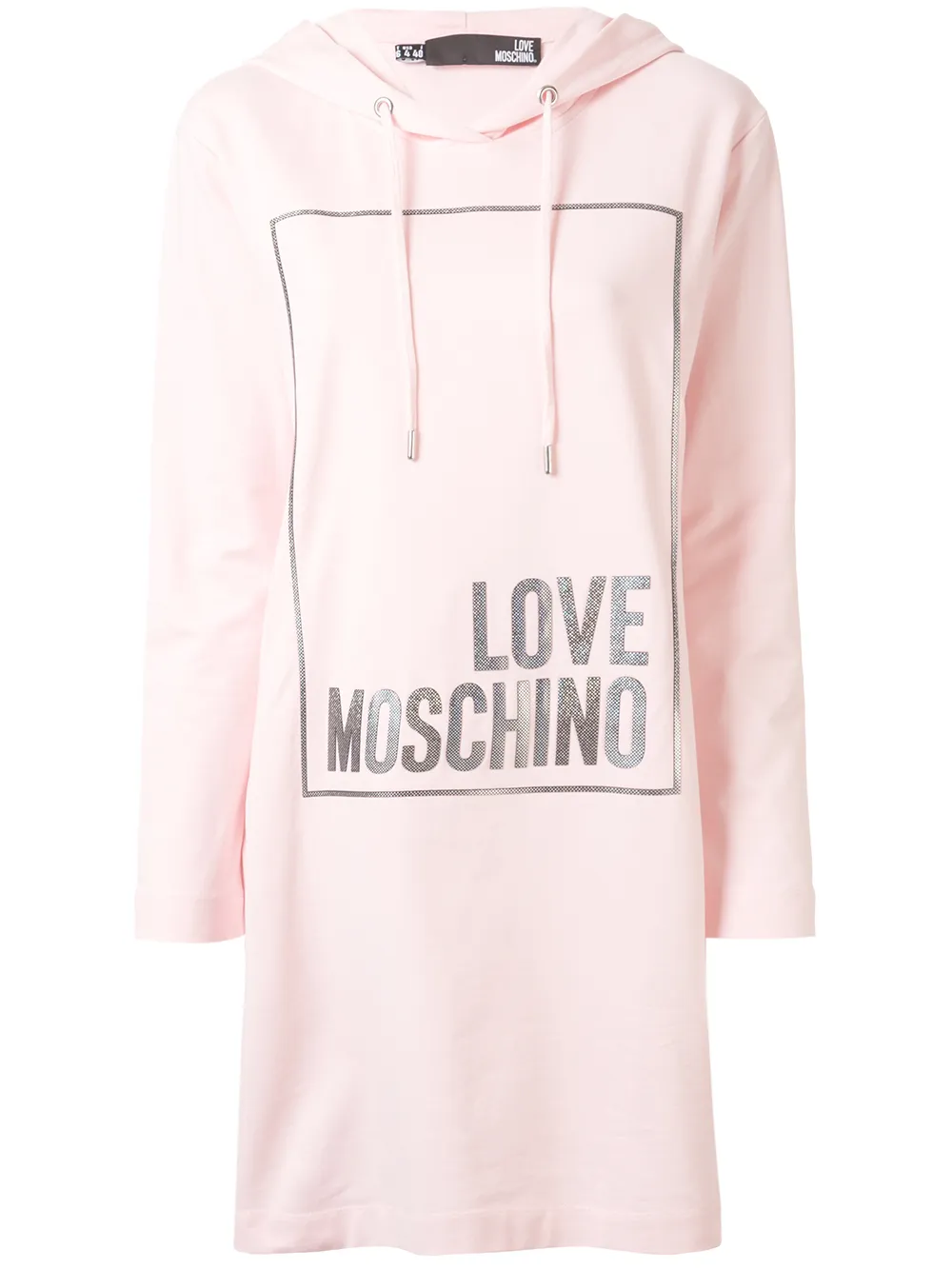 light pink hoodie dress