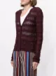 M Missoni zigzag embroidered cardigan