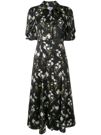 daffodil print dress