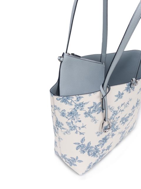 ralph lauren floral tote bag