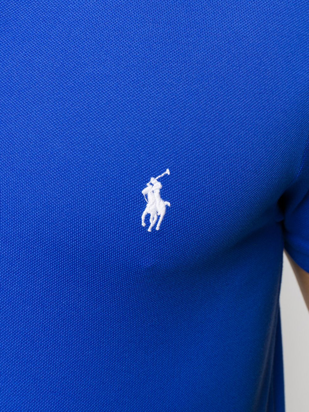 фото Polo ralph lauren рубашка-поло с вышитым логотипом