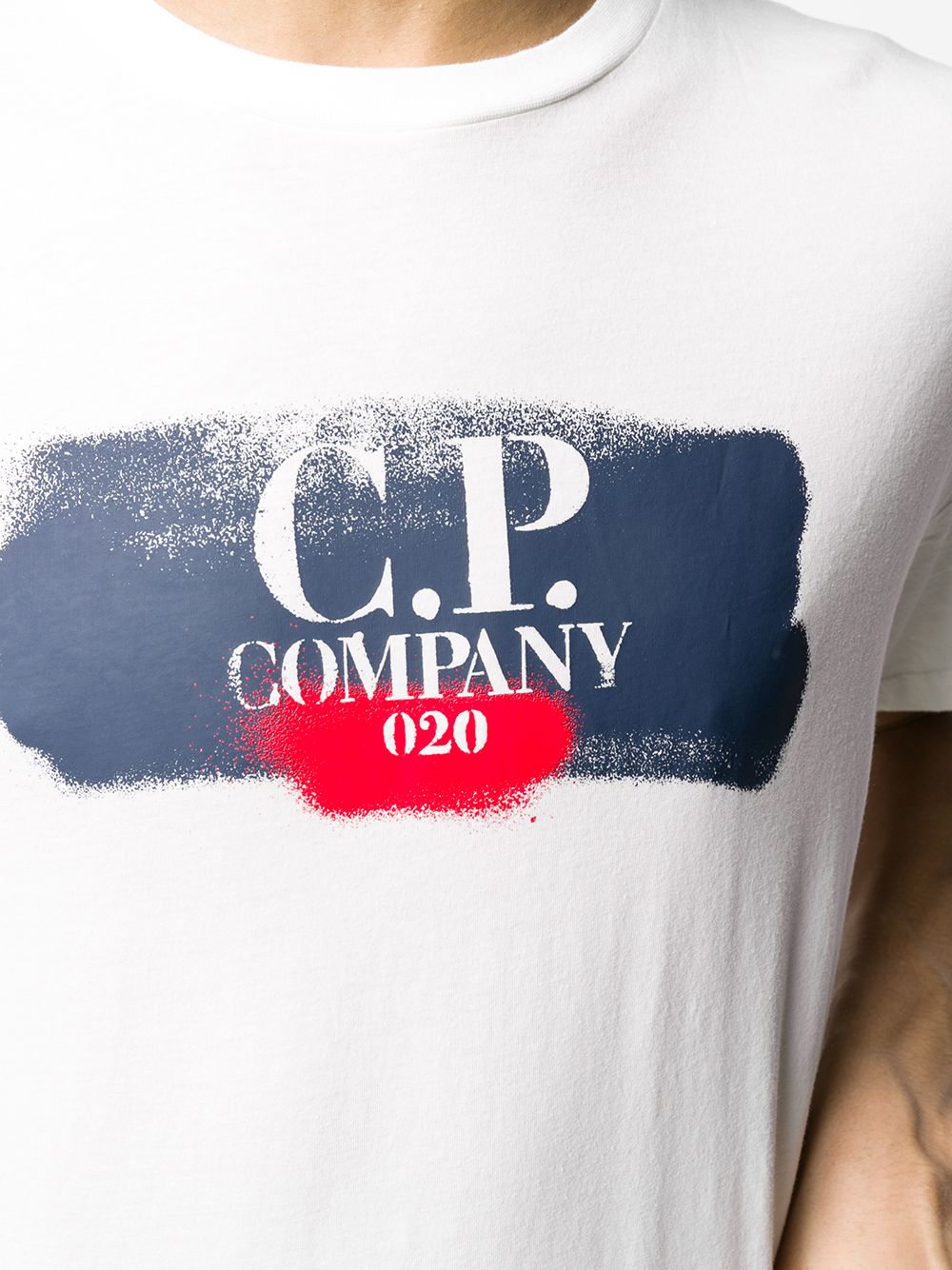 фото Cp company футболка с логотипом