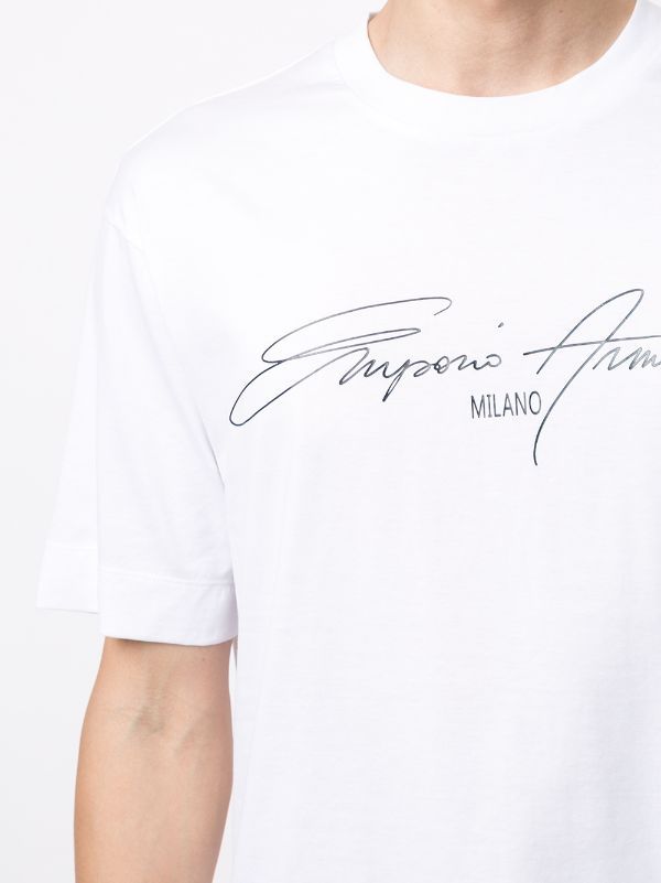 armani signature t shirt