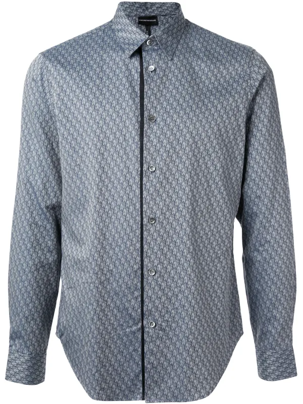 emporio armani all over print