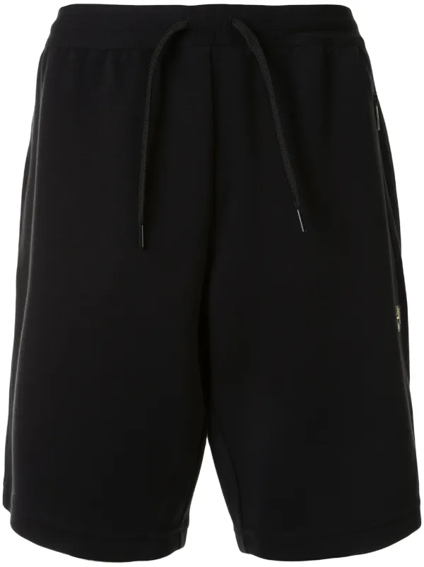 armani black shorts