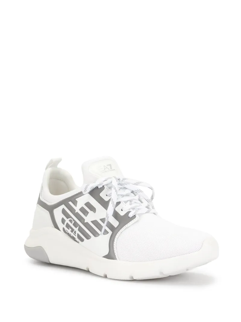 EA7 LOGO LOW-TOP SNEAKERS