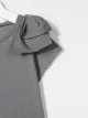 Douuod Kids bow detail crew neck T-shirt