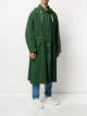 AMI long hooded windbreaker