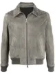Image 1 of AMI Paris zipped suede jacket