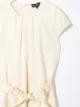 Emporio Armani Kids waist-tied mini dress