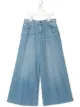 Image 1 of Emporio Armani Kids wide-leg flared jeans
