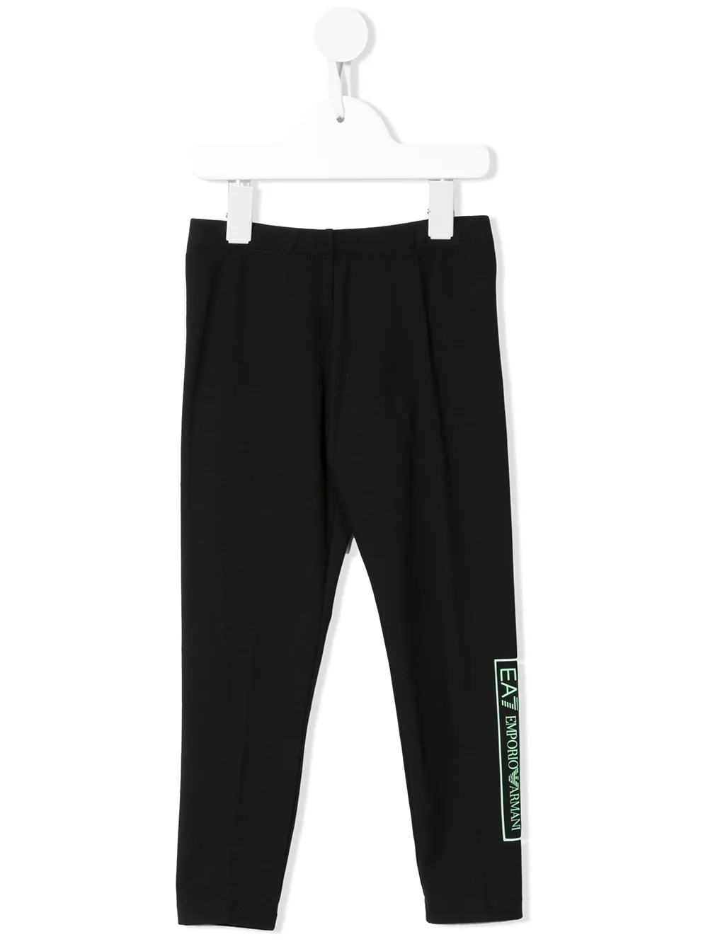 

Emporio Armani Kids leggins con logo estampado - Negro
