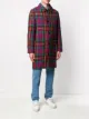 AMI check patch pockets coat