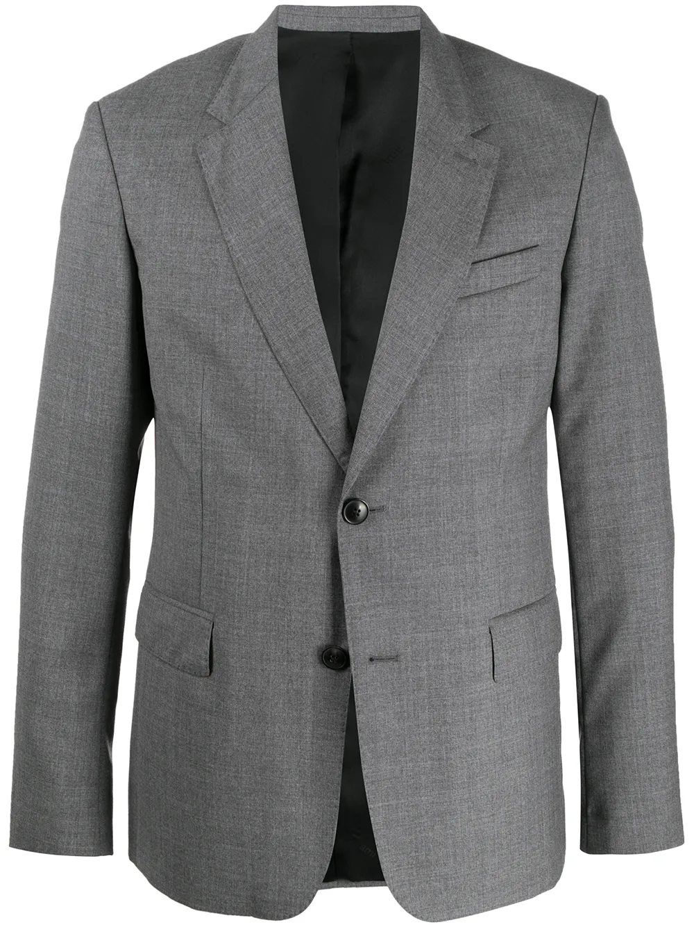 

AMI Paris lined two button jacket - Grey