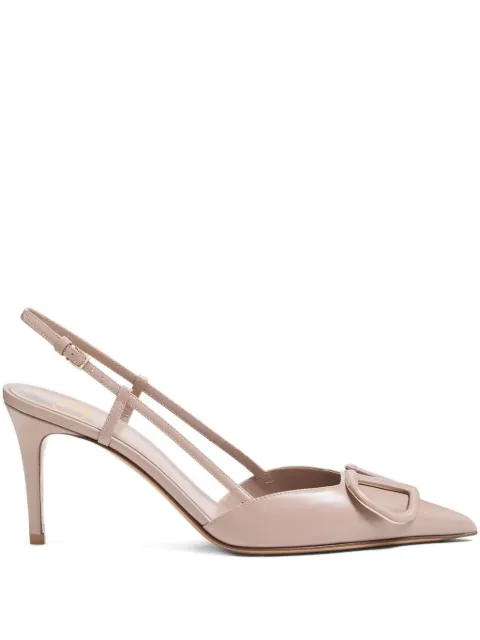 Valentino Garavani 85mm VLogo Signature slingback pumps